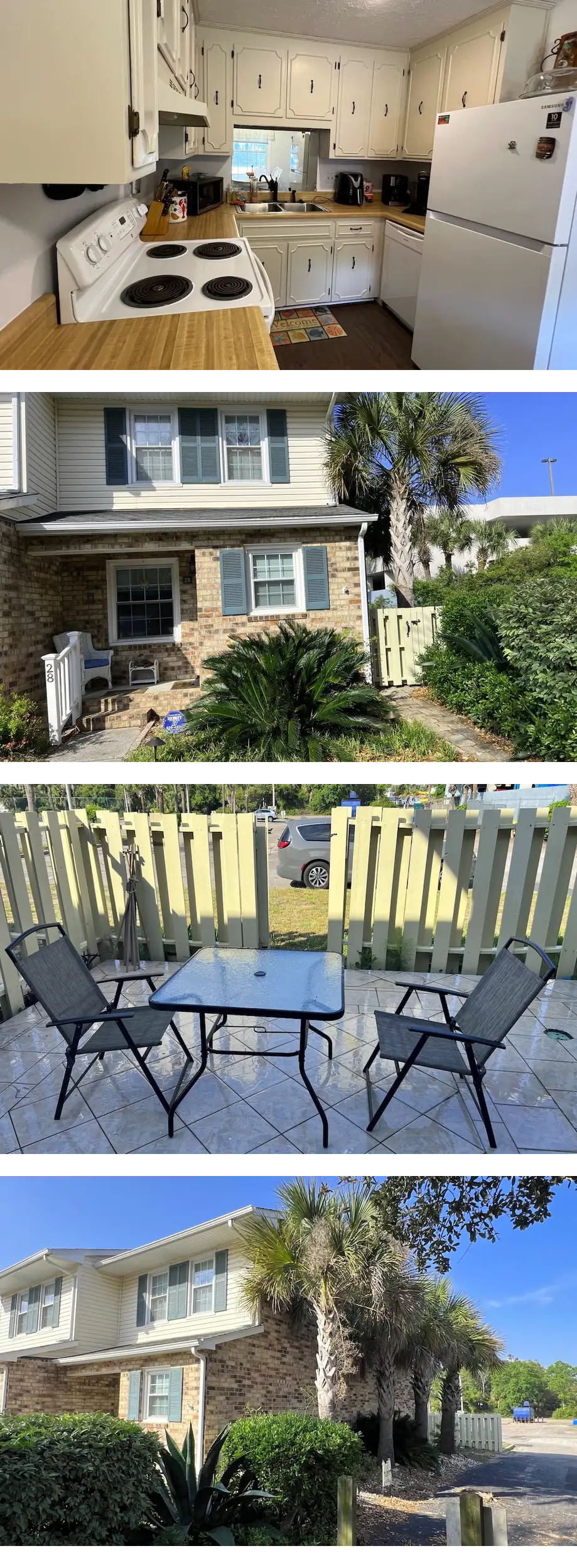 A cozy 2 bed 2.5 bath house a block away from the beach. 50% off Winters /month