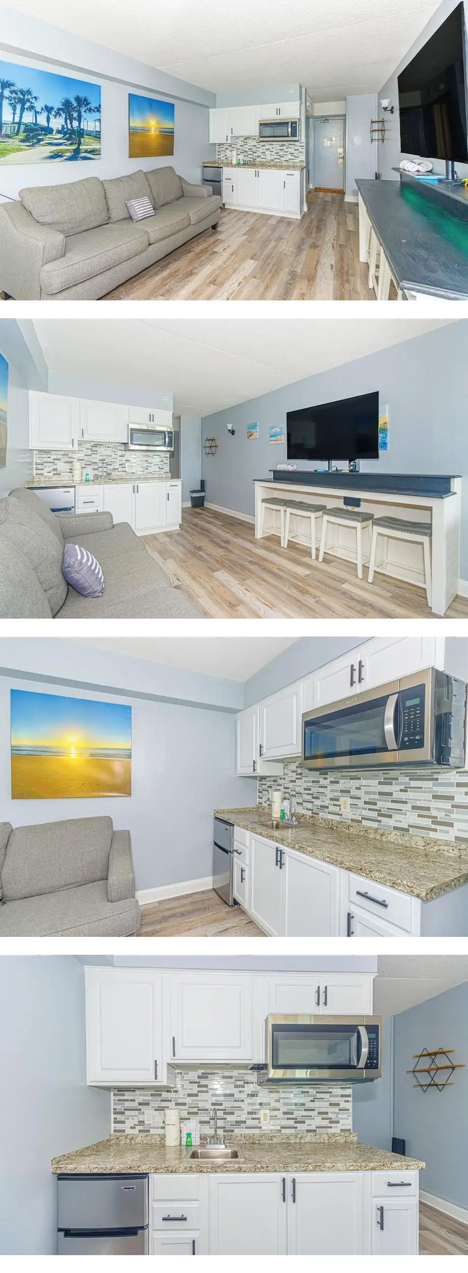 Updated Ocean Front Queen Suite- Sea Mis...