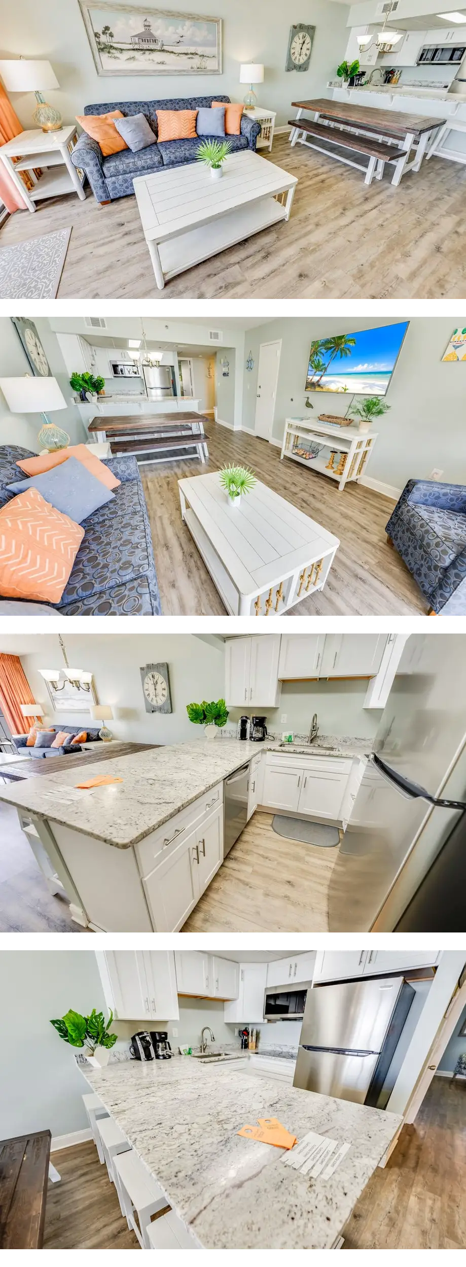 1BR Oceanfront Cozy Upstairs Level