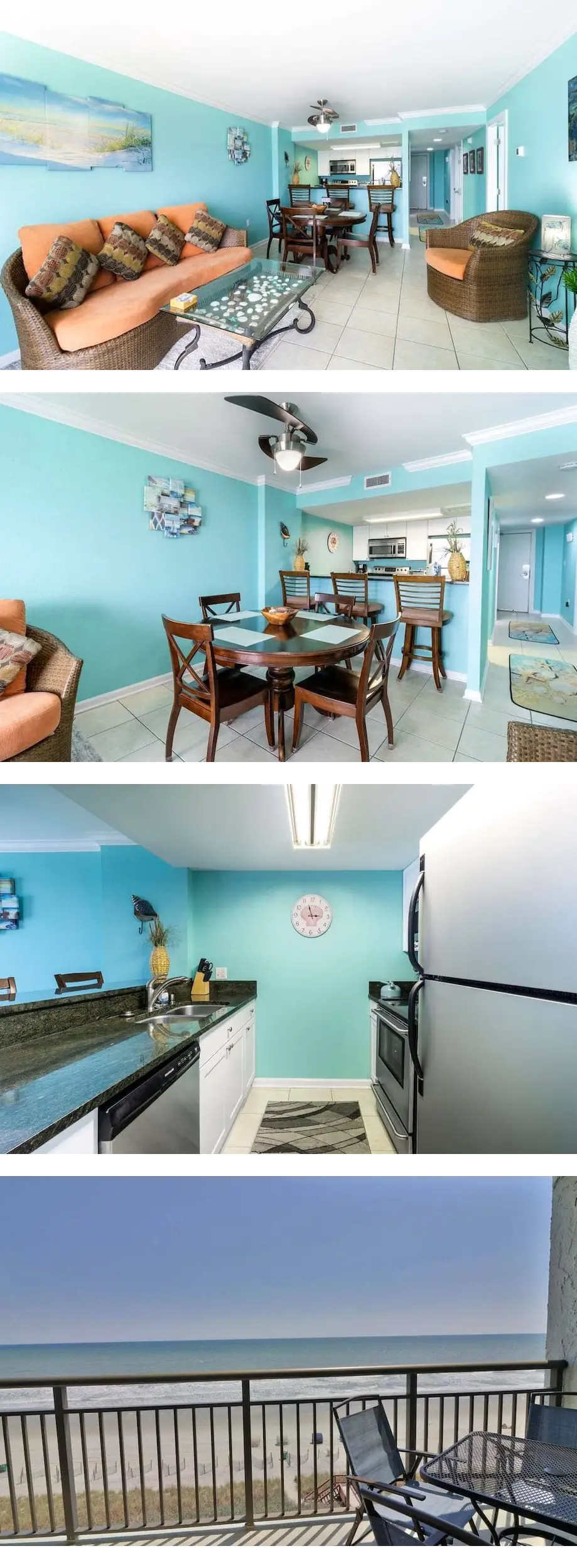 Bluewater Resort 605 Oceanfront 2BR + Po...