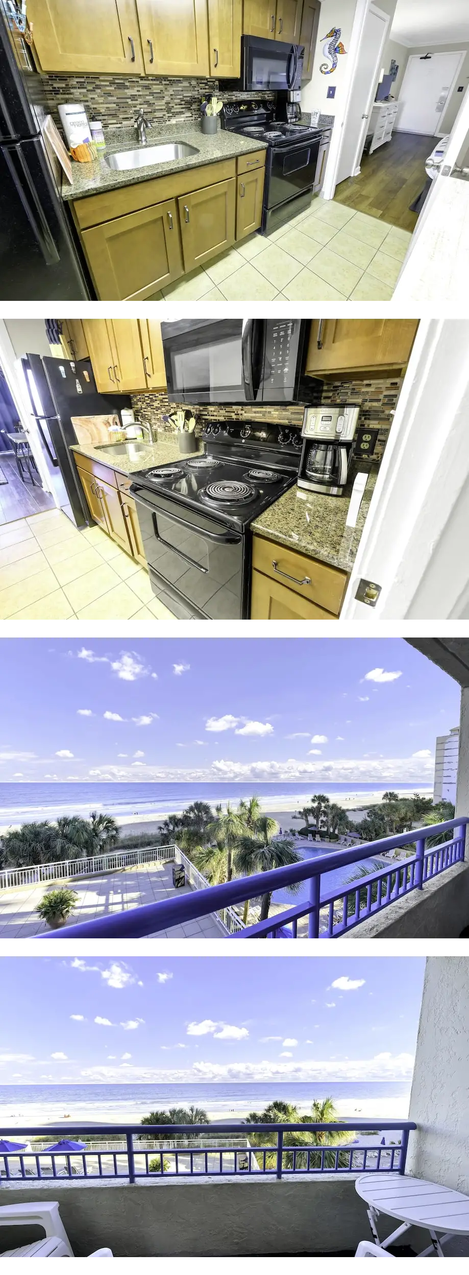 New Oceanfront 1BR with Heated Pools, Co...