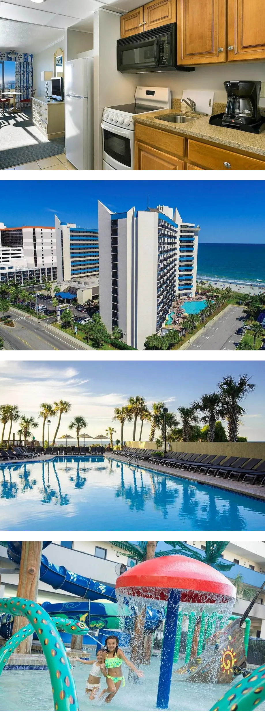 6thFloor Oceanfront Efficiency with Two ...