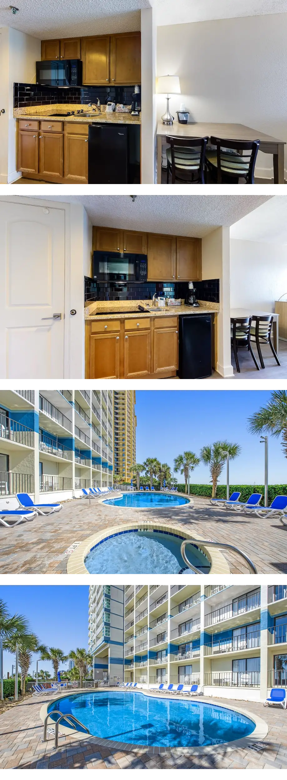9th-floor oceanfront studio with AC, poo...