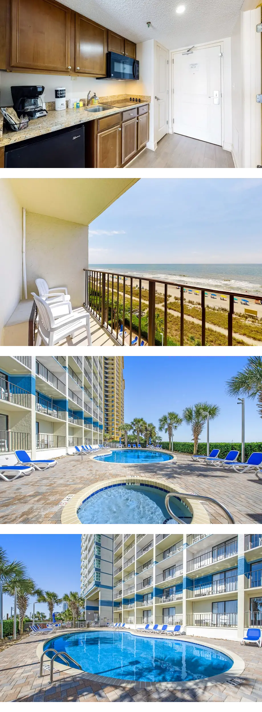 Carolinian Beach Resort 6th-floor oceanf...