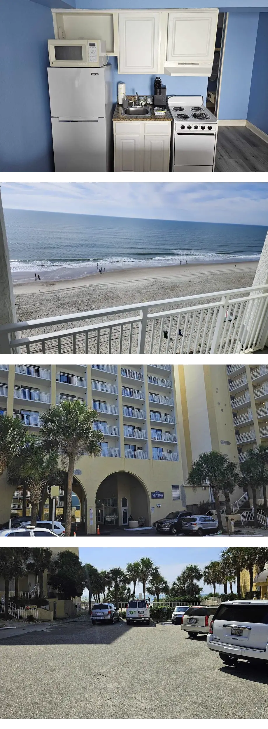 SM8 Ocean front studio at SeaMist Resort