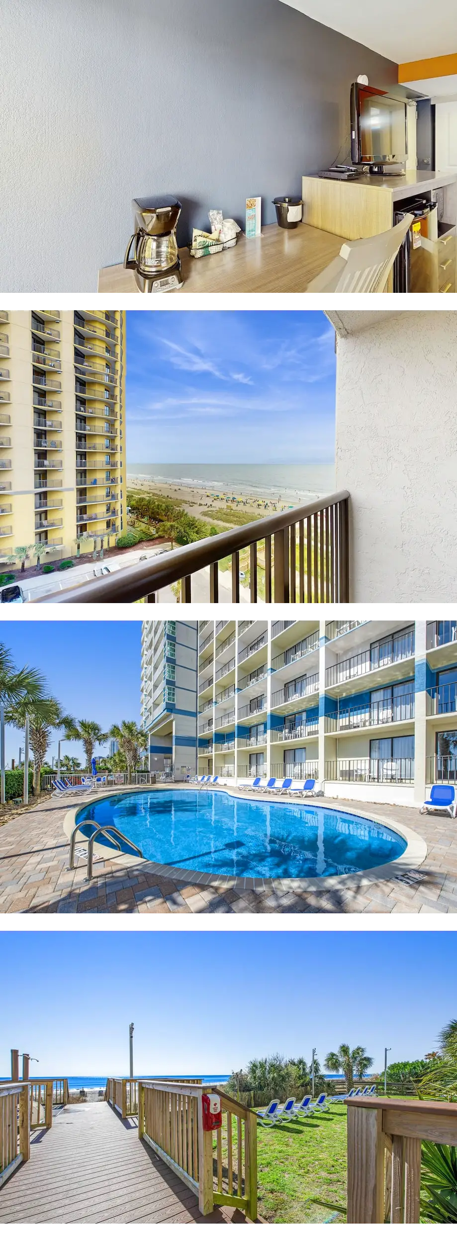 Carolinian Beach Resort 7th-floor studio...