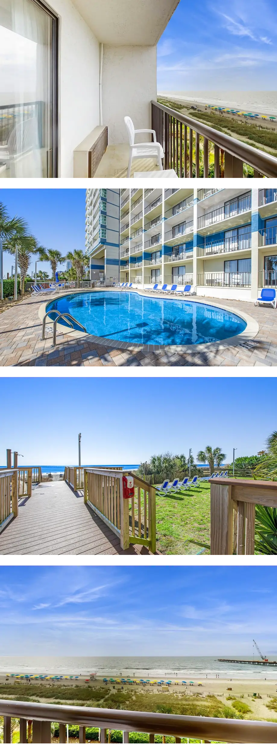 Carolinian Beach Resort 5th-floor oceanf...