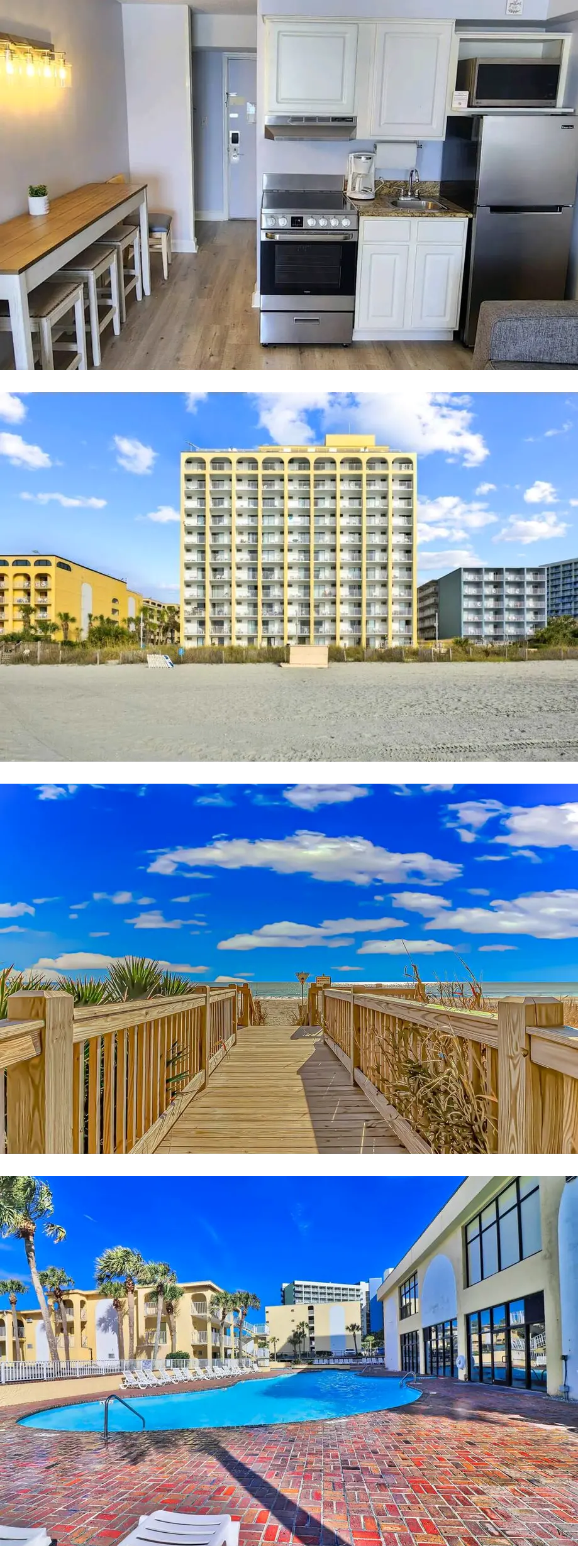 Beach Life Resort Oceanfront Efficency T...