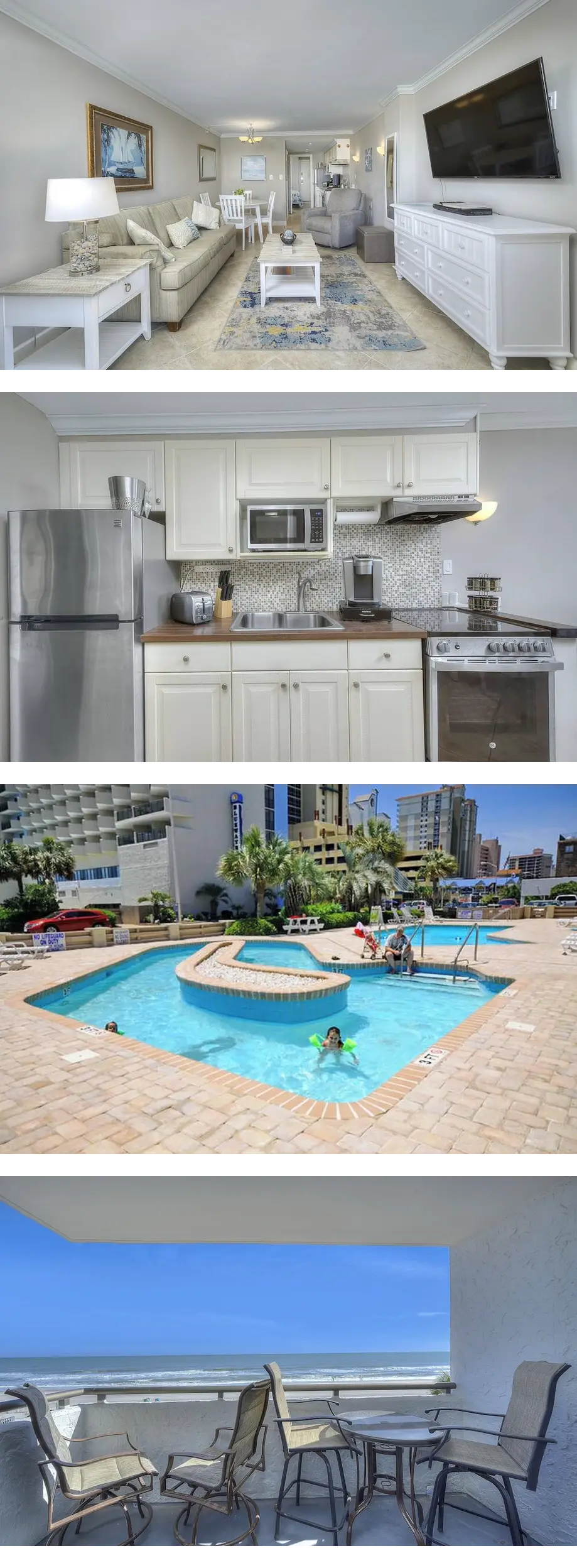 Bluewater Resort 202-1BR Condo-Oceanfron...