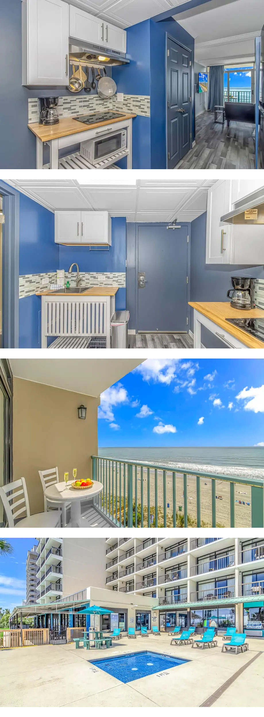 Sleek and Modern Oceanfront Condo - 6th ...