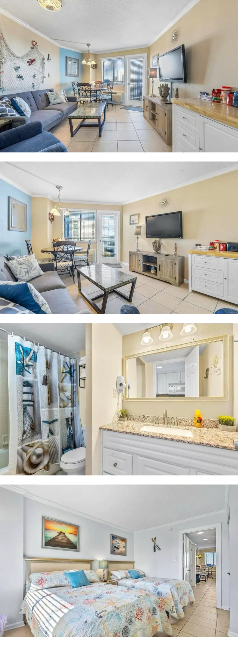 Cozy condo with AC, fitness room, Wi-Fi ...