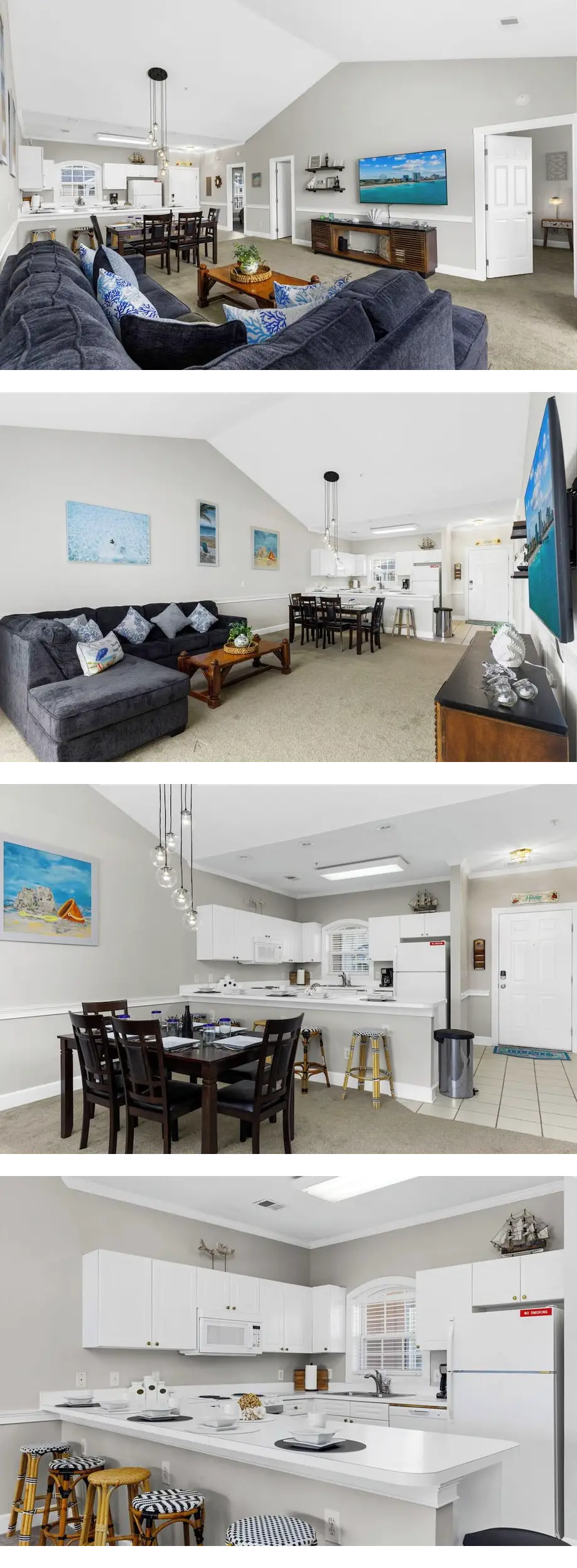 Elegant Top Floor 2BR 2BA Condo Near Bea...