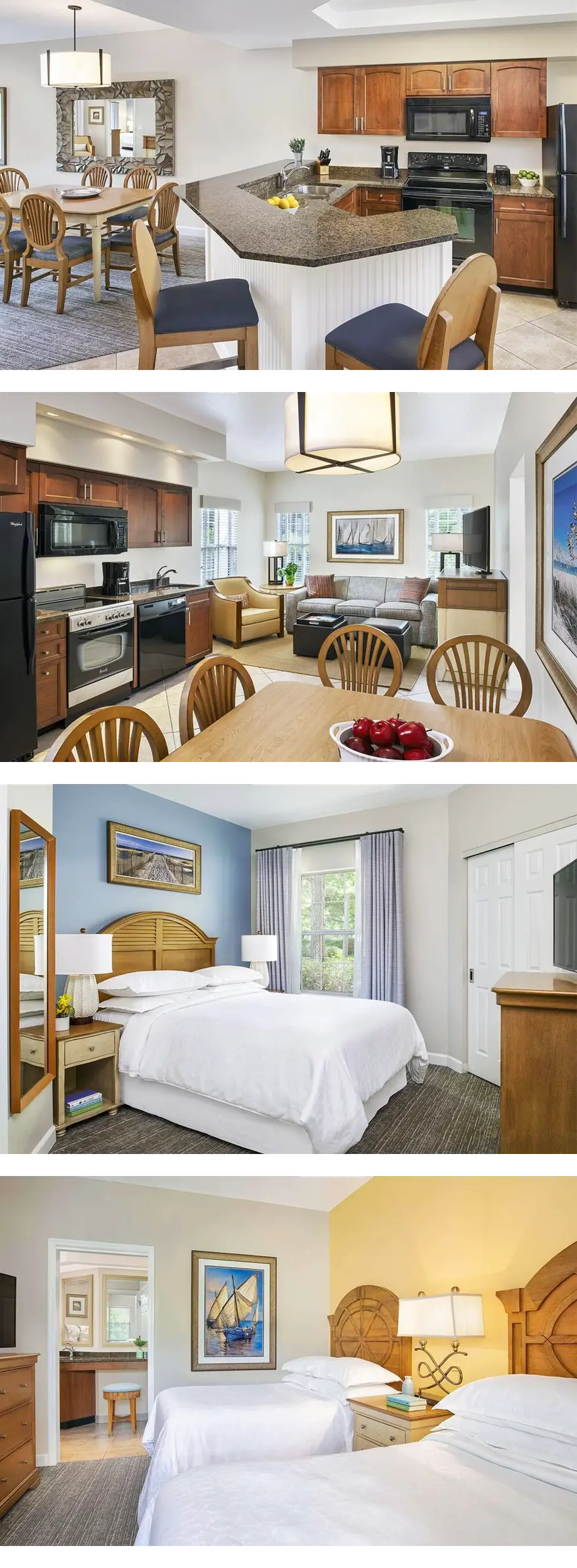 2 Bedroom Condo, Sleeps 8, Full Kitchen,...