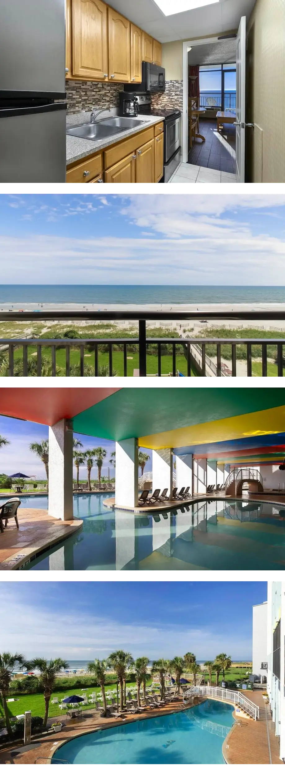Roomy Oceanfront Suite with 2 Queen Beds...