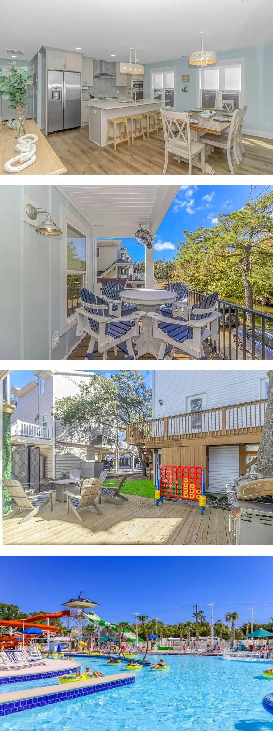 Ocean Lakes 4BR/3BA Golf Cart