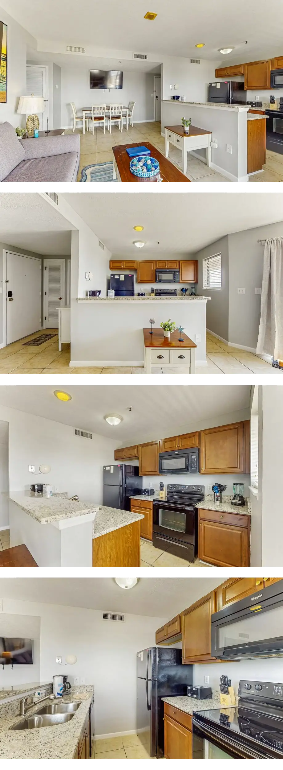 Lovely oceanfront condo with pool, sauna...