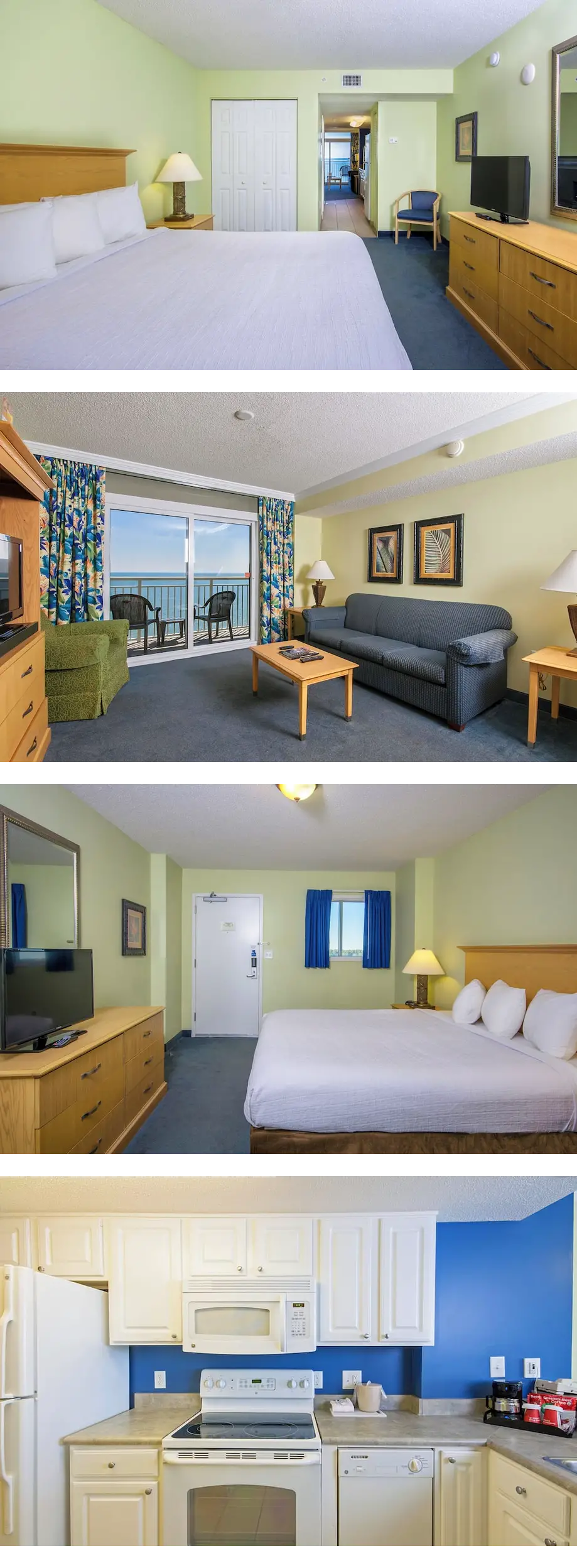 4 Oceanfront Suites with Balcony Views ...