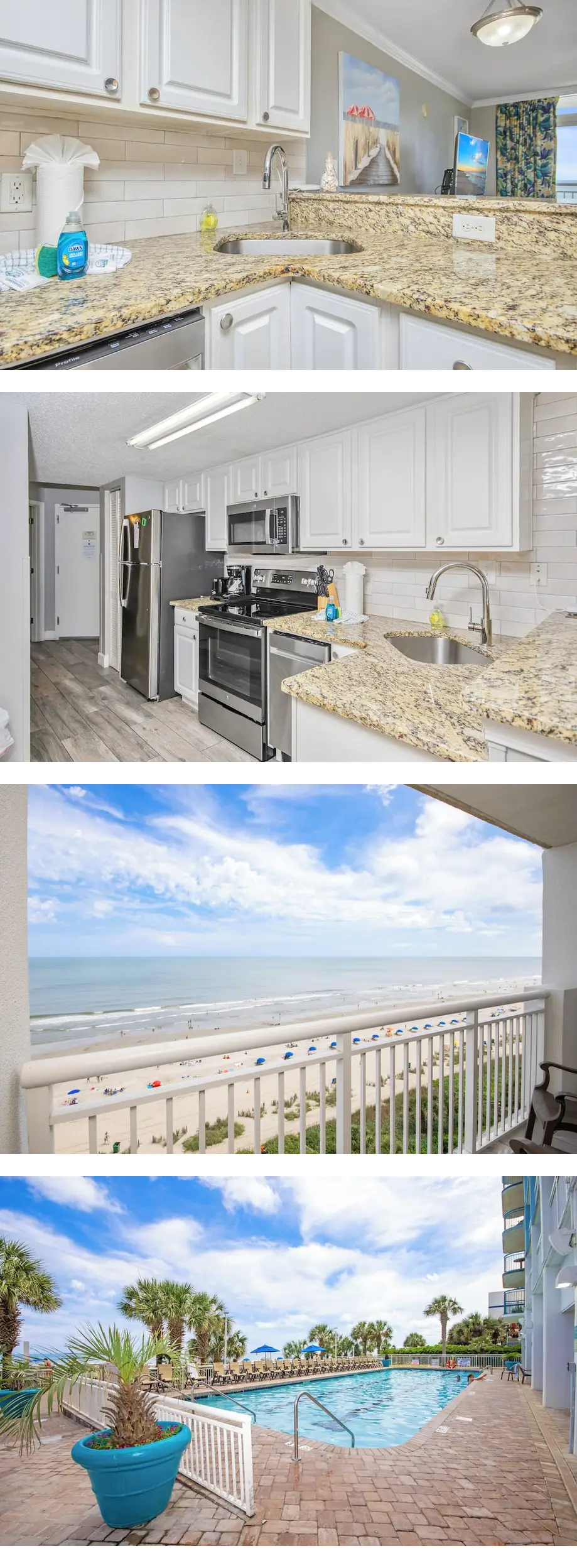 Oceanfront One-Bedroom Condo with Stunni...