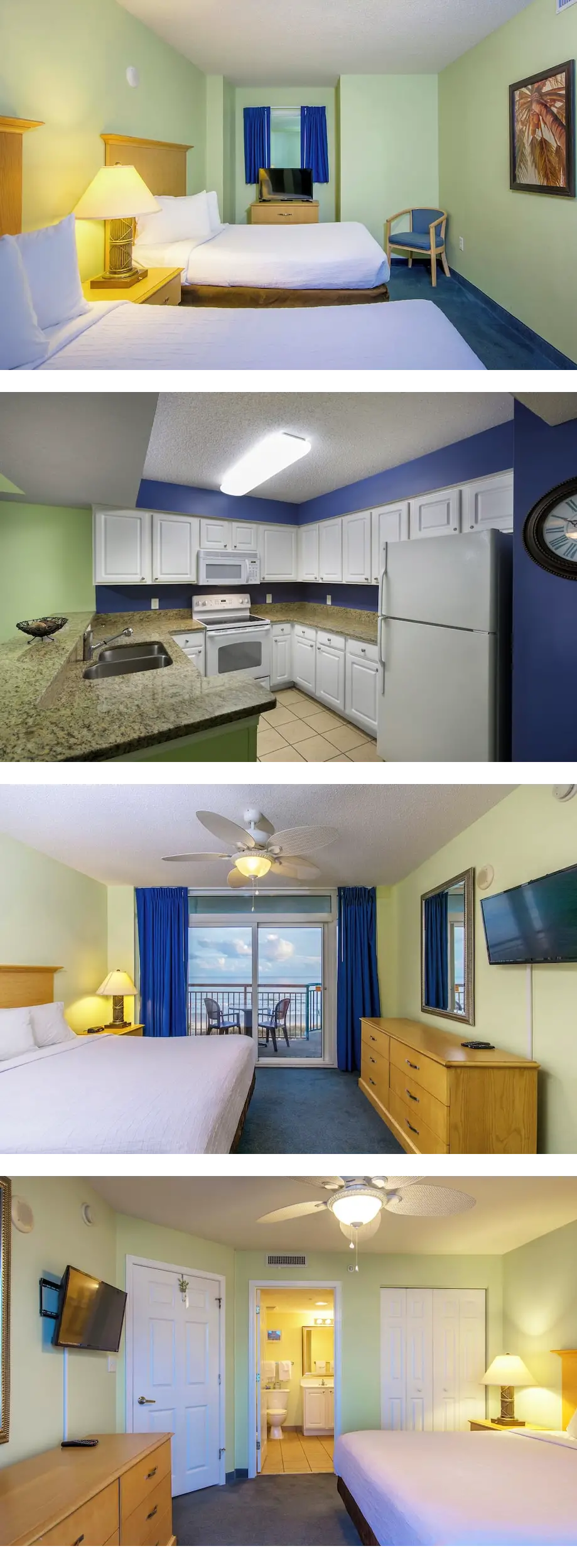 Sunny Oceanfront 3 Bedroom Unit with Bal...