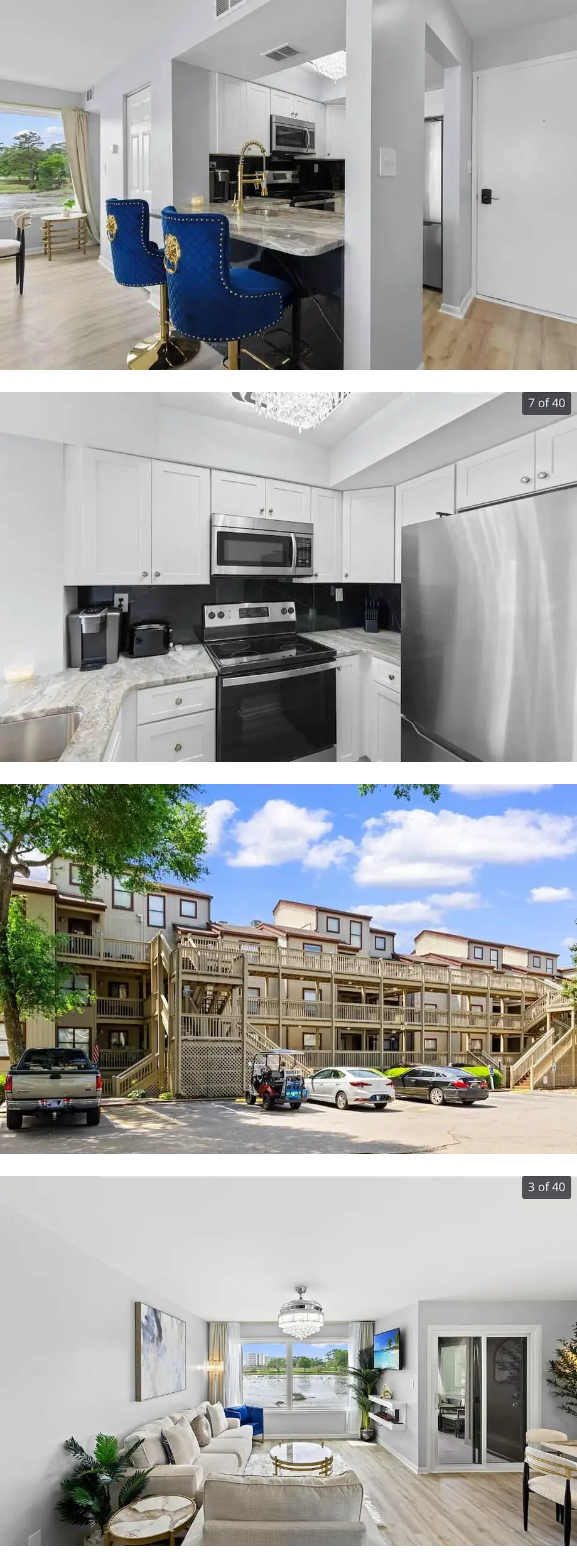 Glam Dunes Pointe 1-bedroom condo Remode...