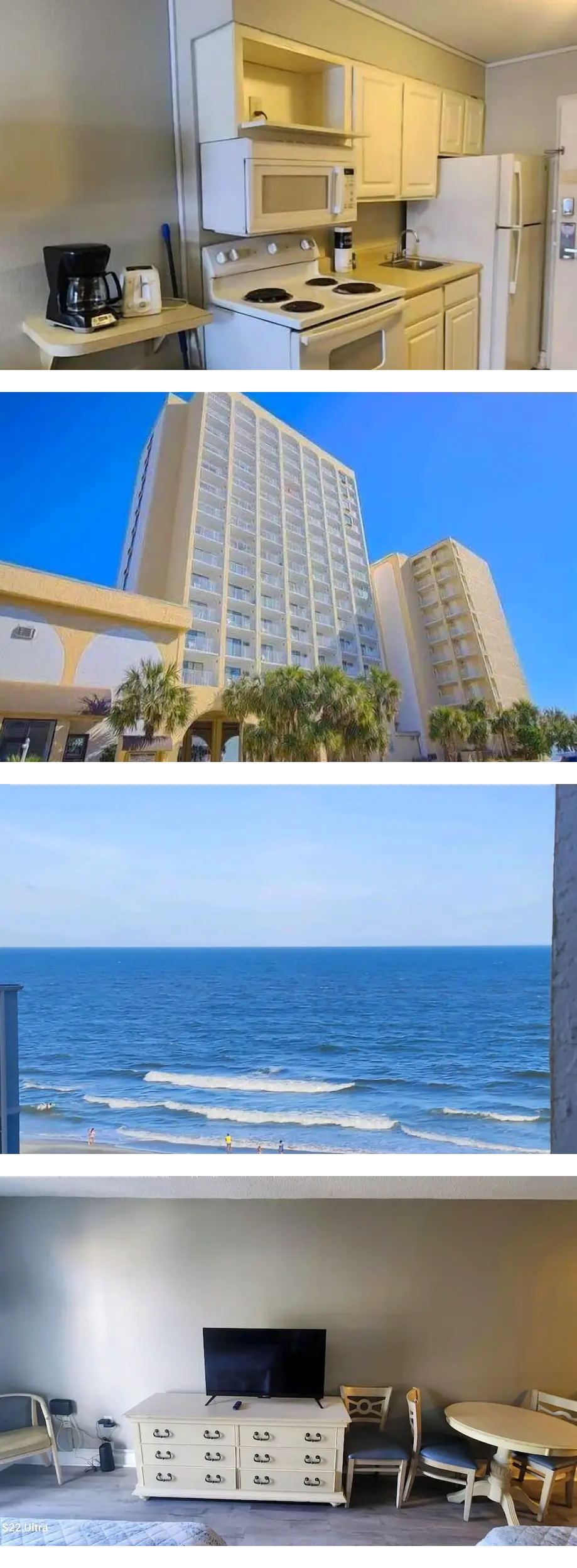 Beach Life Resort Oceanview Efficiency D...