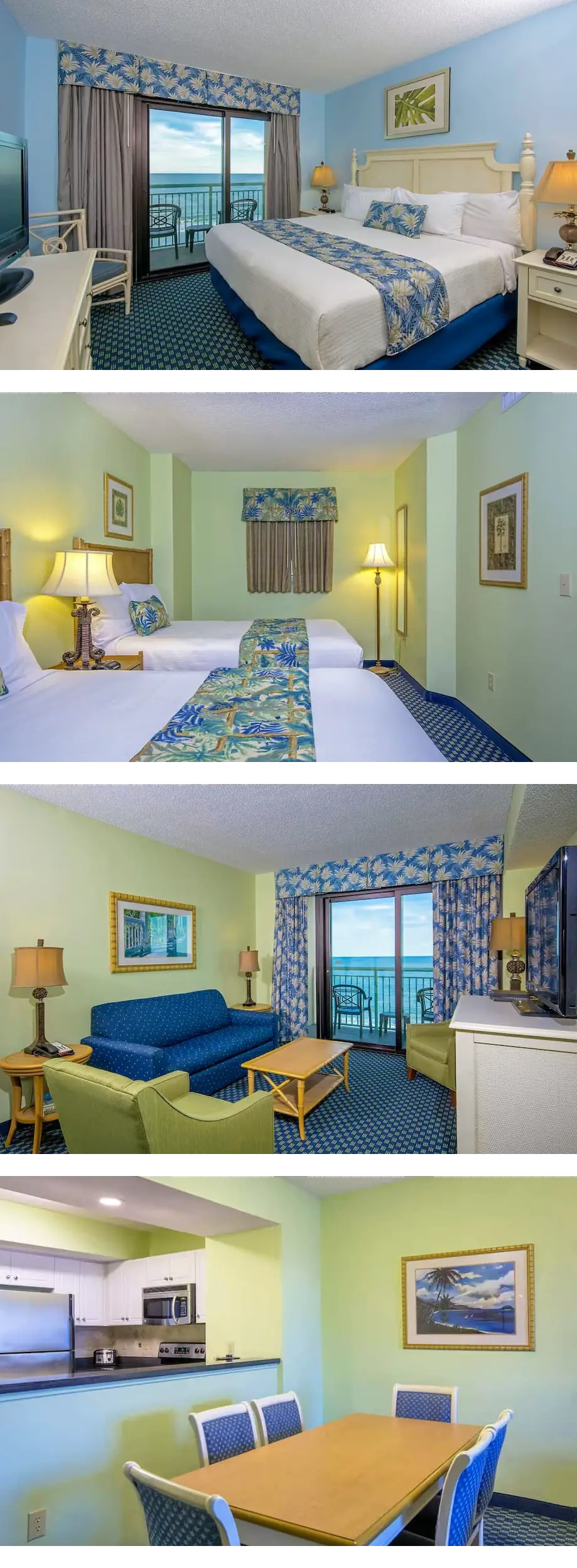 Family 3BR Beachfront Condo Near Boardwa...