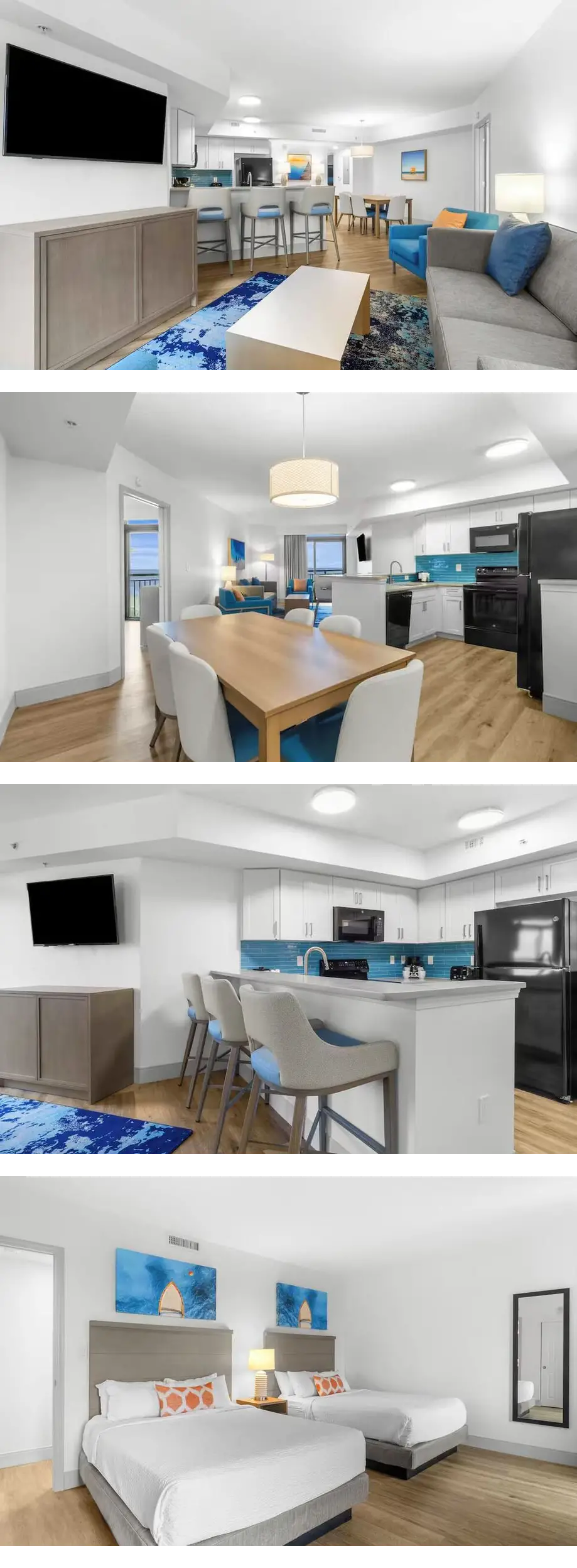 3 Relaxed Oceanfront Rooms w/ Water Feat...