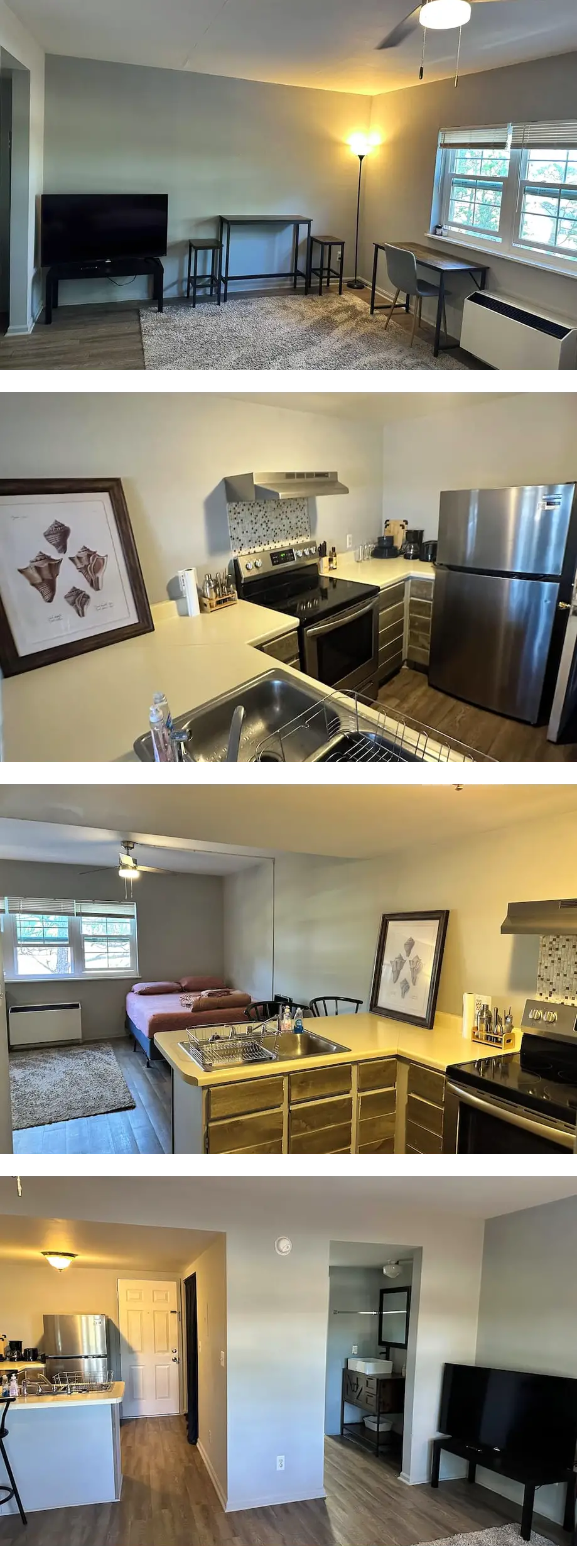 Cozy river view penthouse for 2