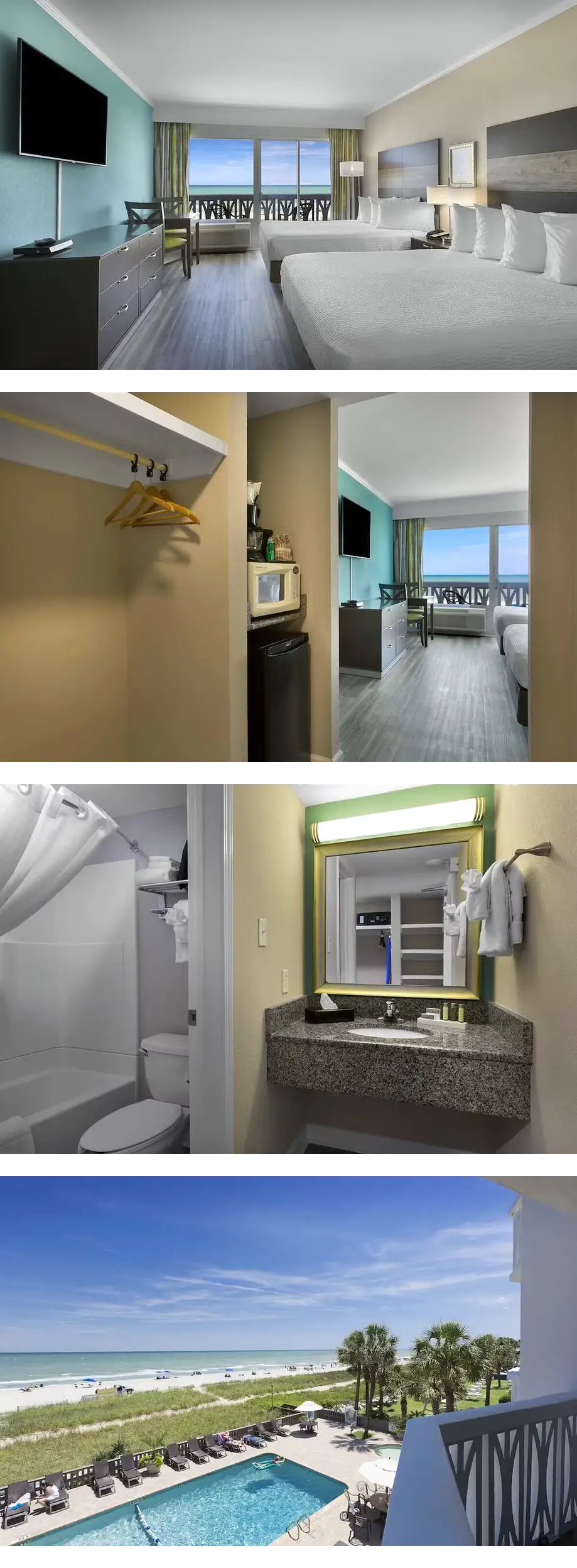 3 Oceanfront Rooms | Polished Beachfront...