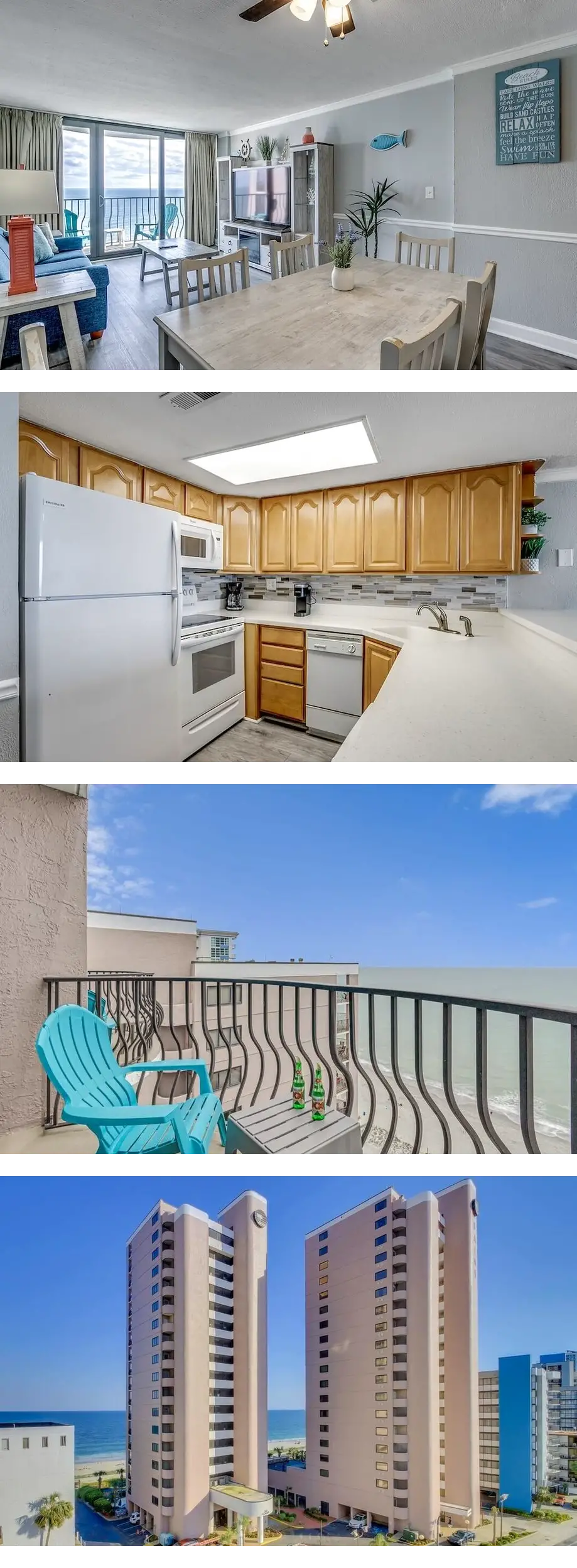 Palms Resort #1704: 2 BR, 2.5 BA Condo...