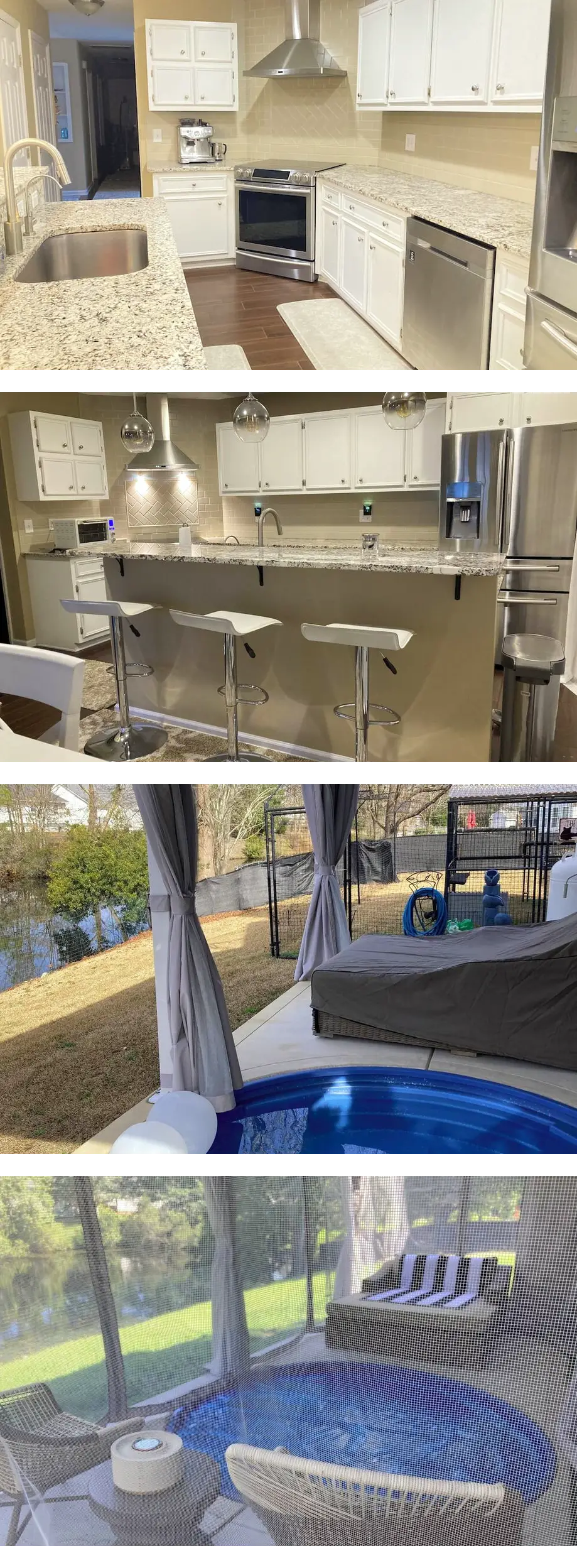 3 BR/2BA  modern home w/ plunge pool on ...