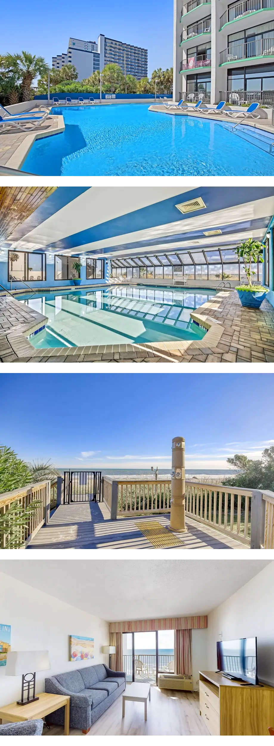 Ocean Park 708 Oceanfront 1 Bedroom with...