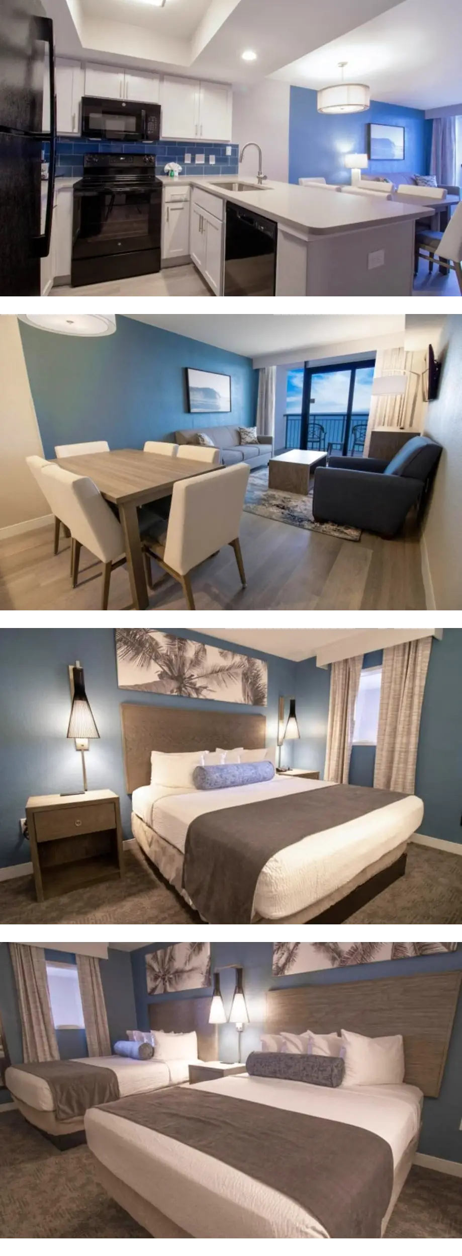 3BR Oceanfront Suite w/ Balcony l Pools ...