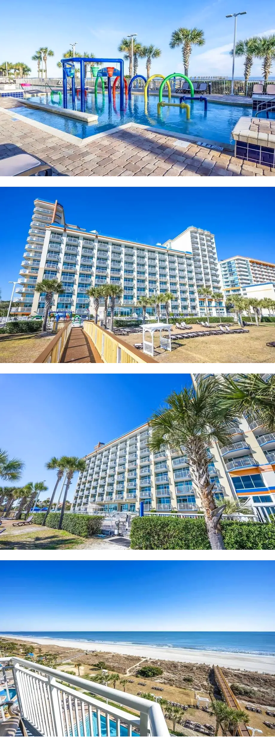 Amazing Beachfront condo with pools, gym...