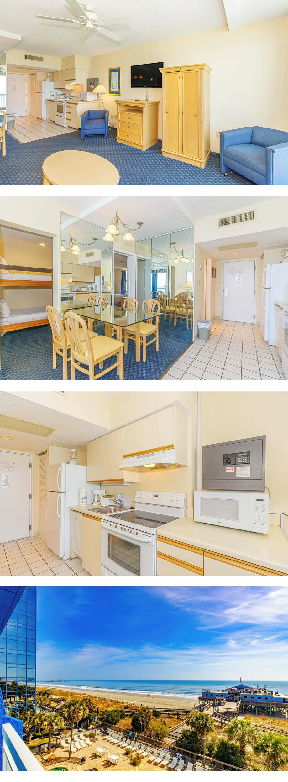 Yachtsman 300 Oceanfront 1BR in Prime Bo...