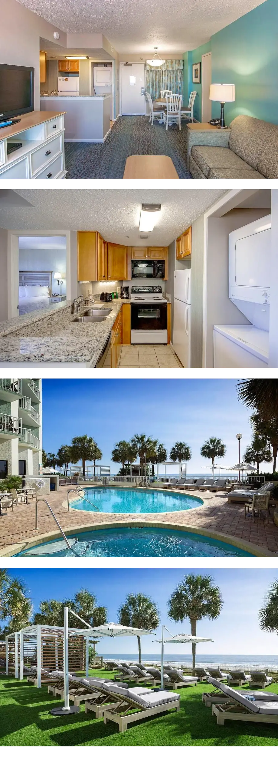 Seaside King Bed Retreat  Sleeps 4, Wash...