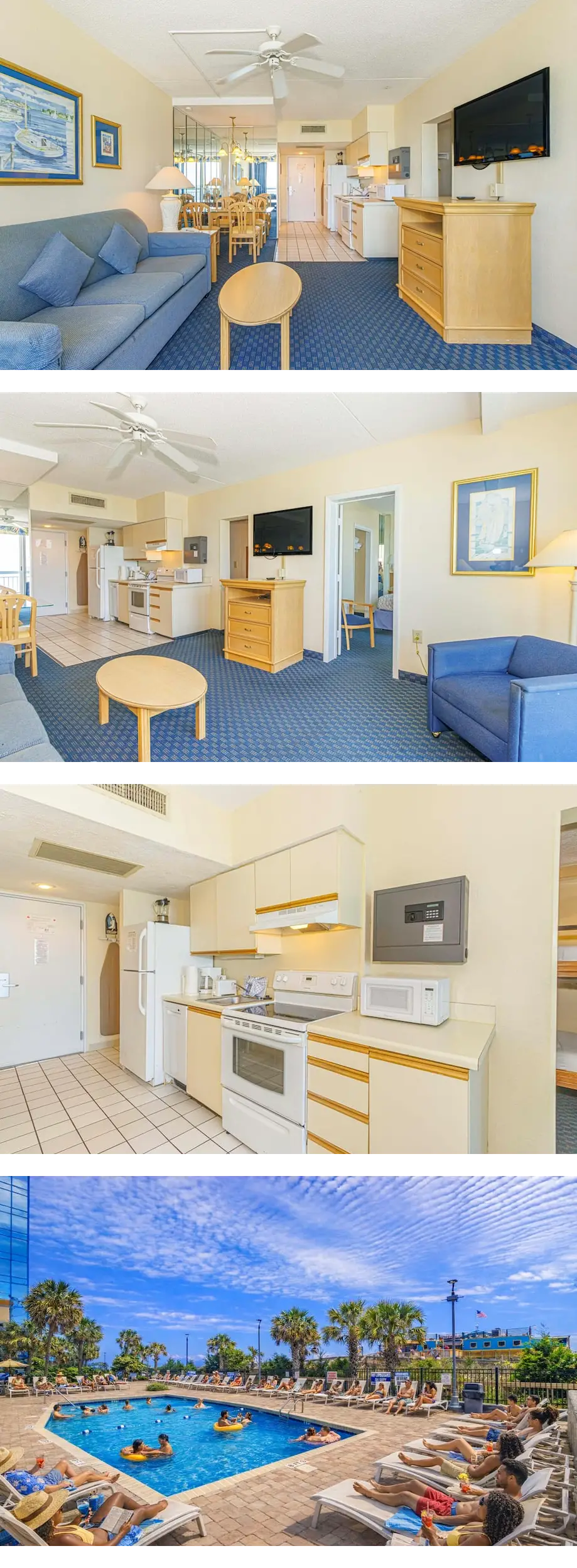5th Floor 1BR Oceanfront Condo at Yachts...