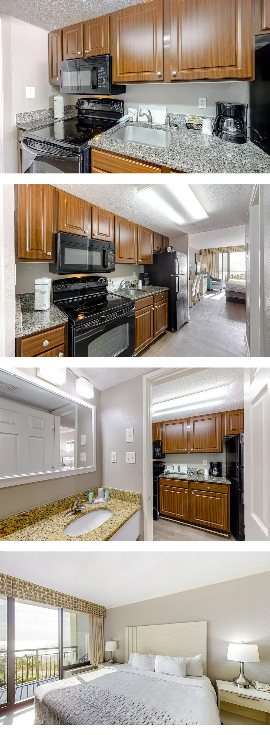 Oceanfront 3rd Floor Studio w/ Balcony &...