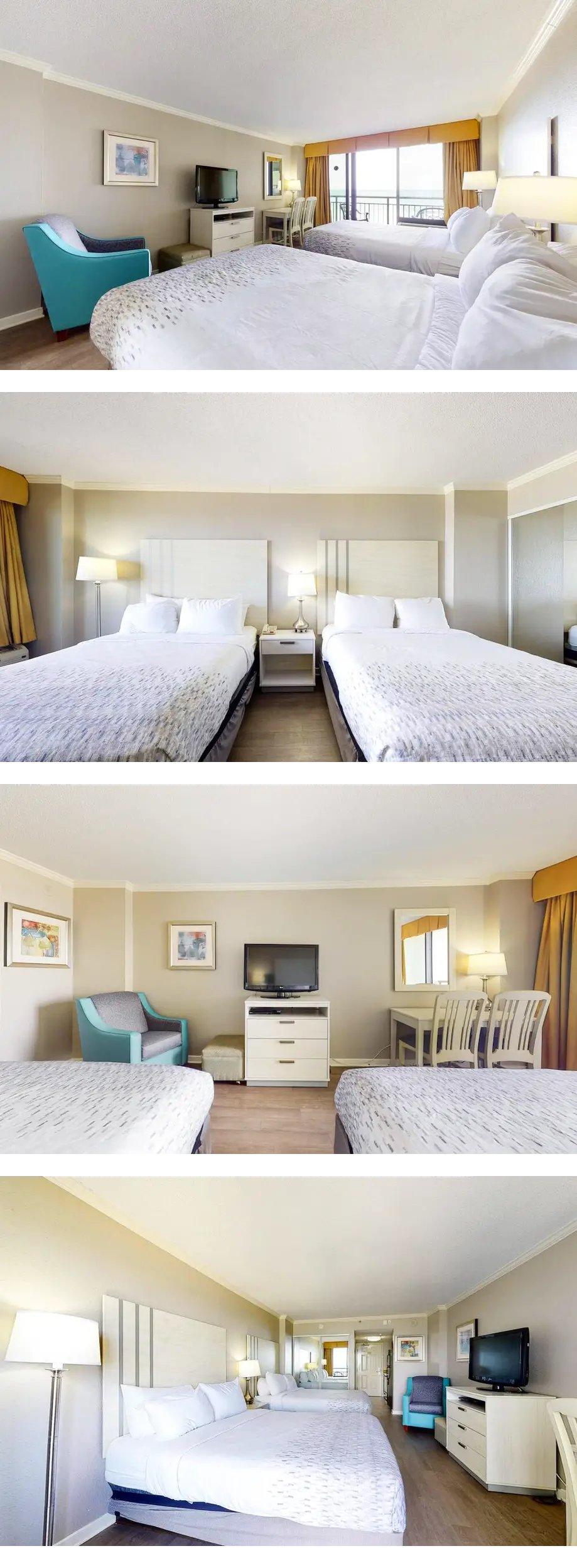 Oceanfront 5th Floor Studio w/ Balcony &...