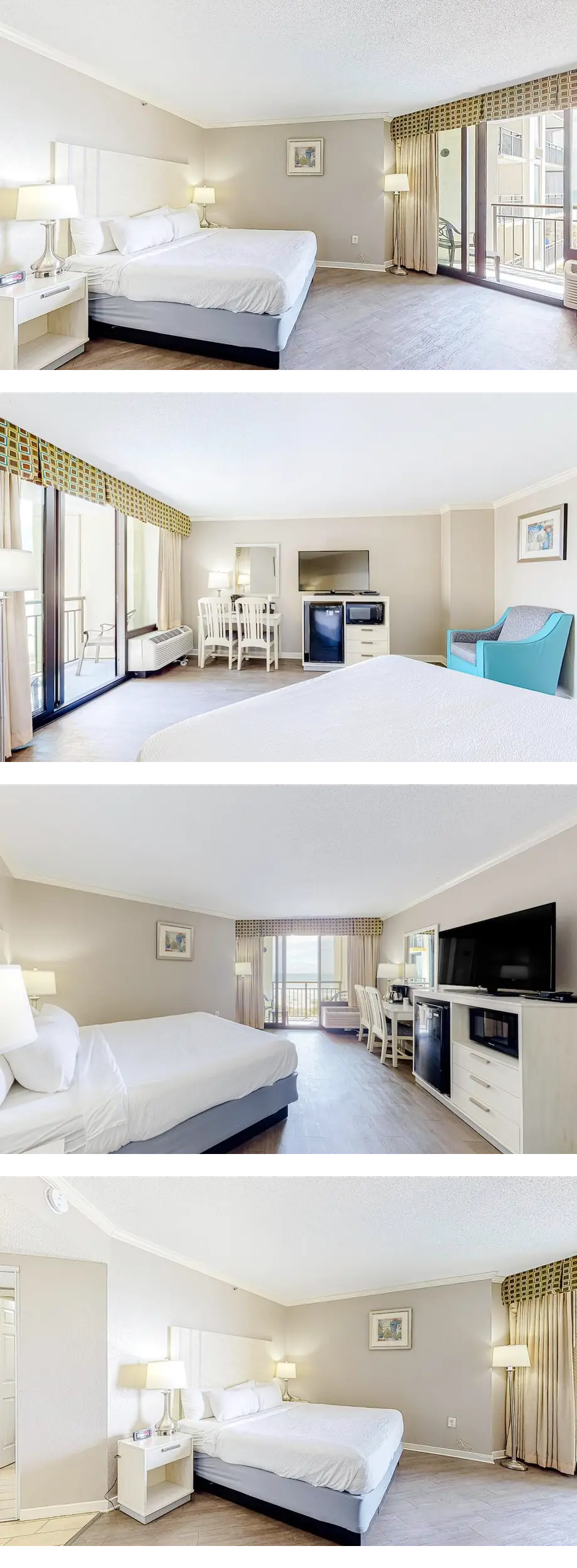 4th Floor Studio w/ Ocean View Balcony |...