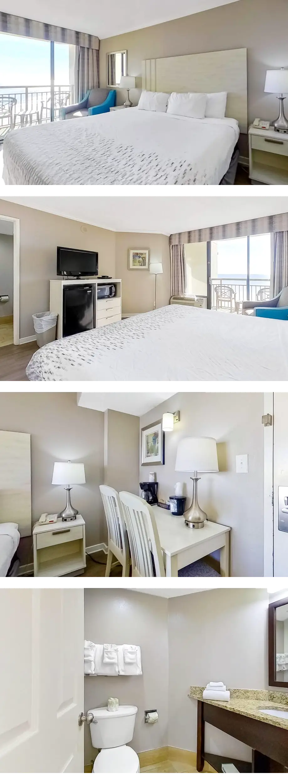 5th Floor Studio w/ Ocean View Balcony |...