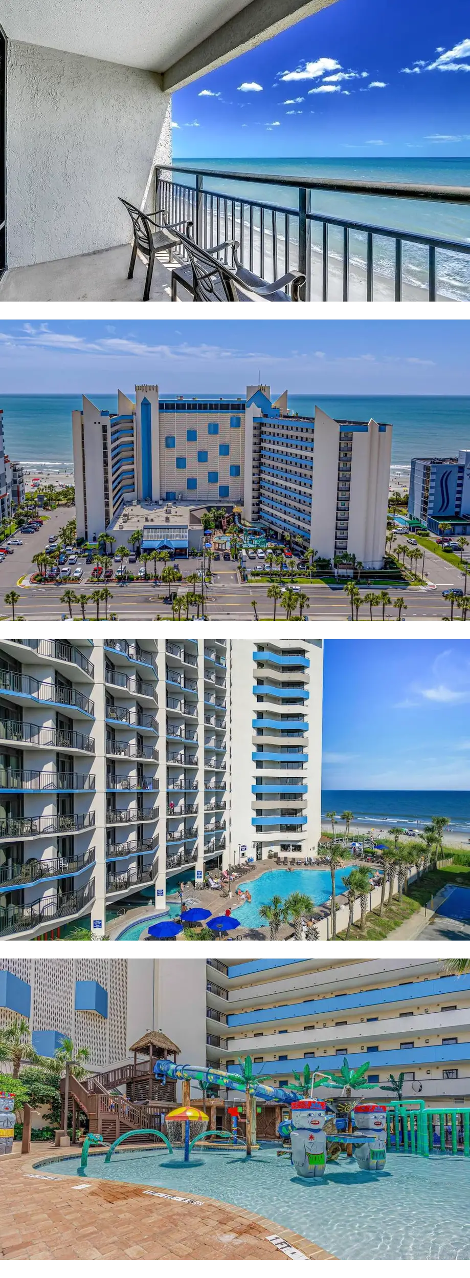 3BR Ocean View Condo | Balconies & Resor...