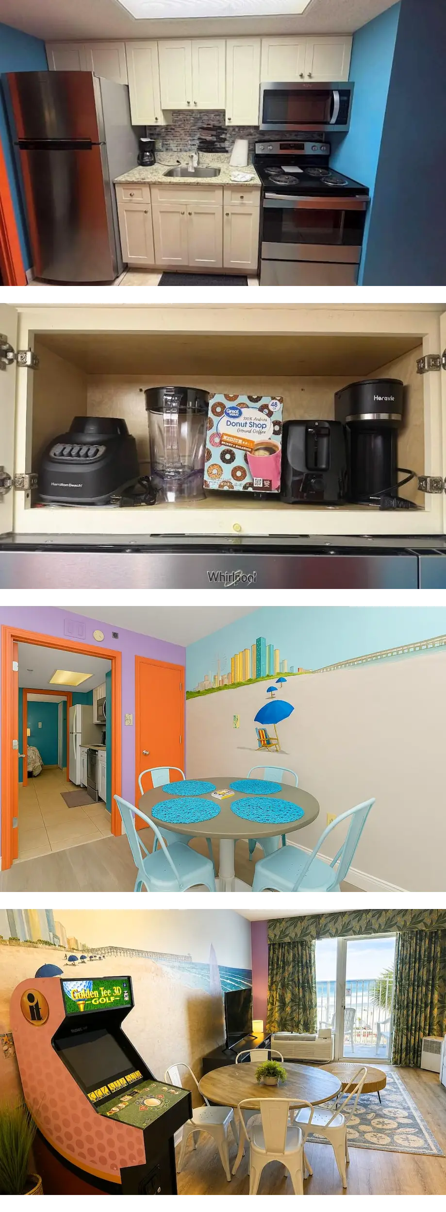Beachfront Myrtle Beach Stay 2 Queens + ...