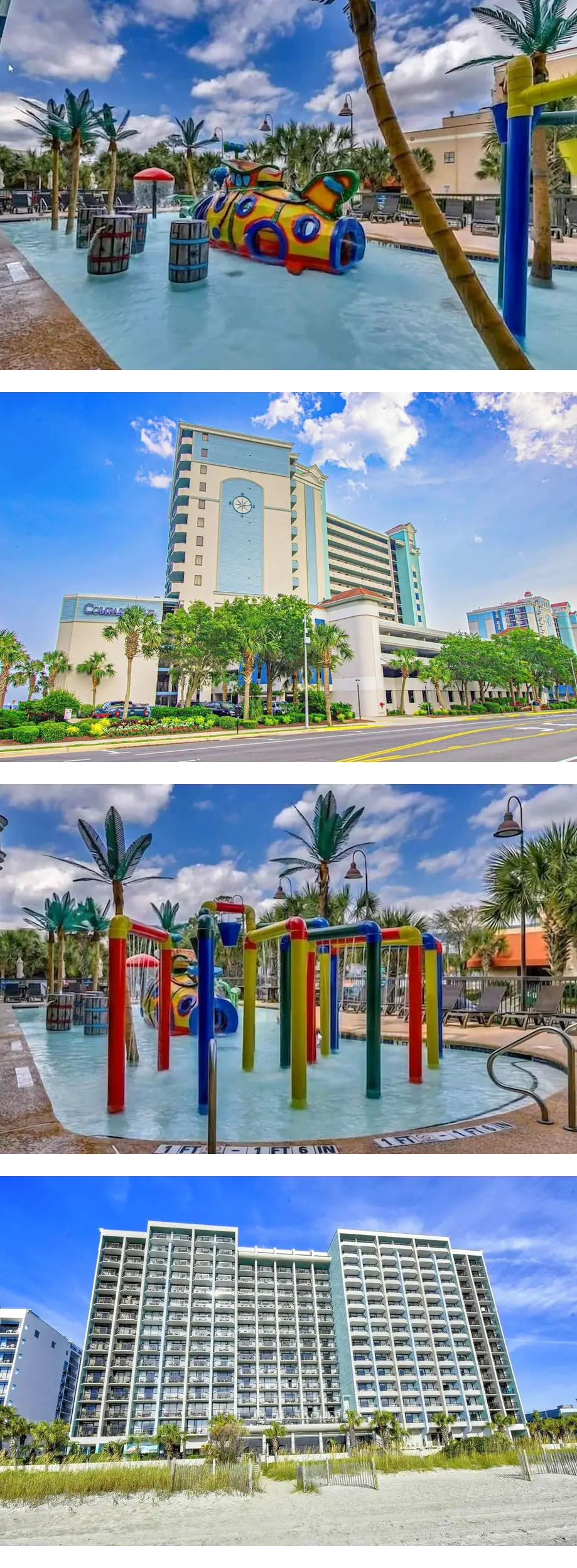 2BR Oceanfront Full Kitchen free Waterpr...