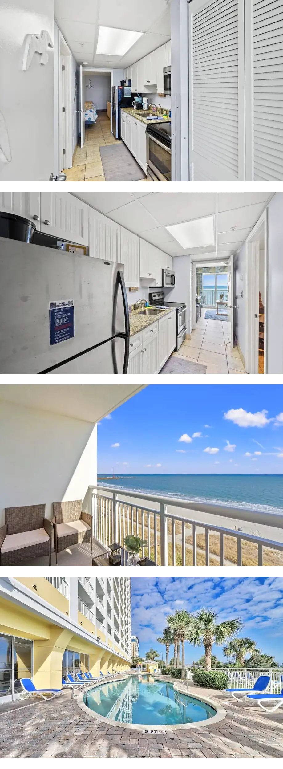 Beachfront Condo with Pool and Hot Tub