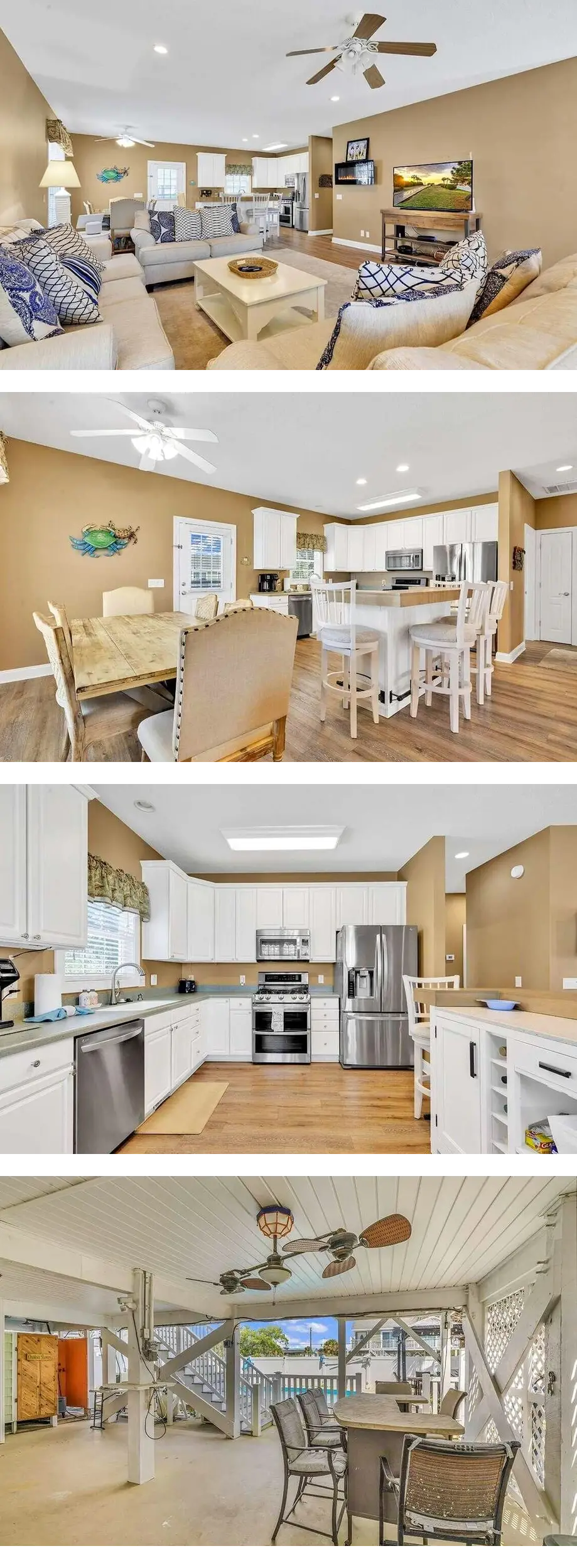 4Bedroom/Sleep13 in Beachfront Myrtle Be...