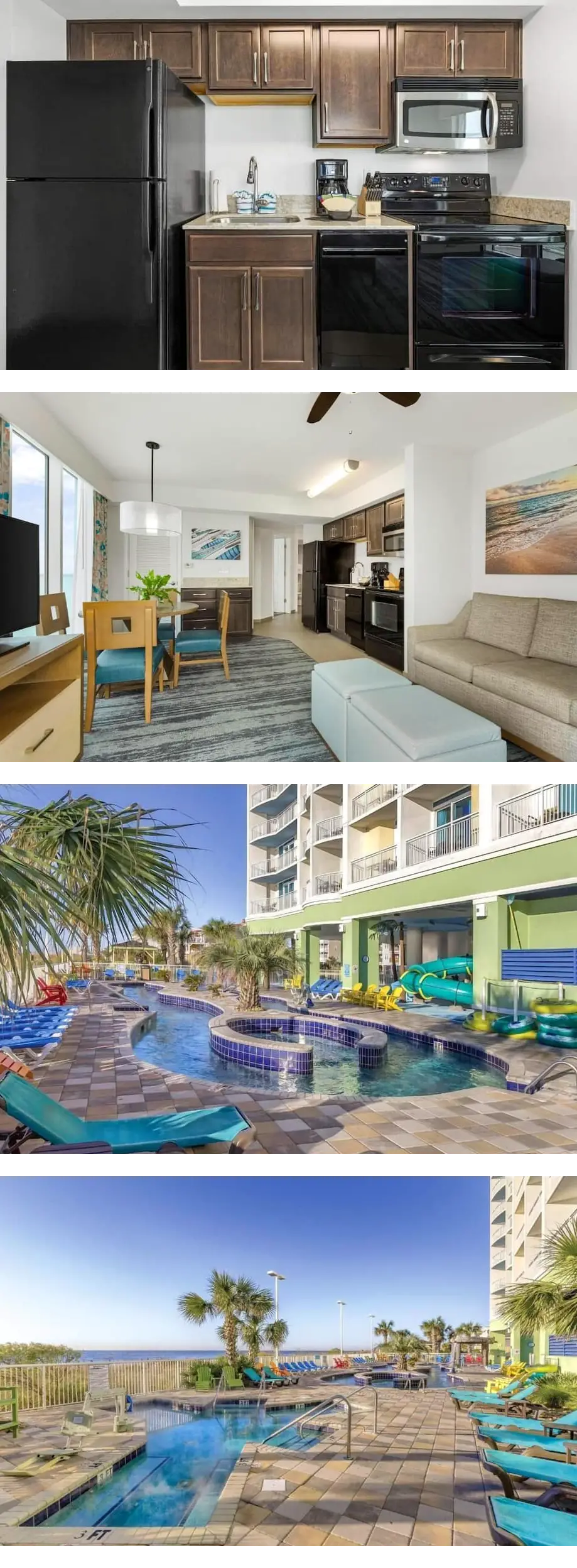 Beachfront 3BR| Pools, Lazy River & Slee...