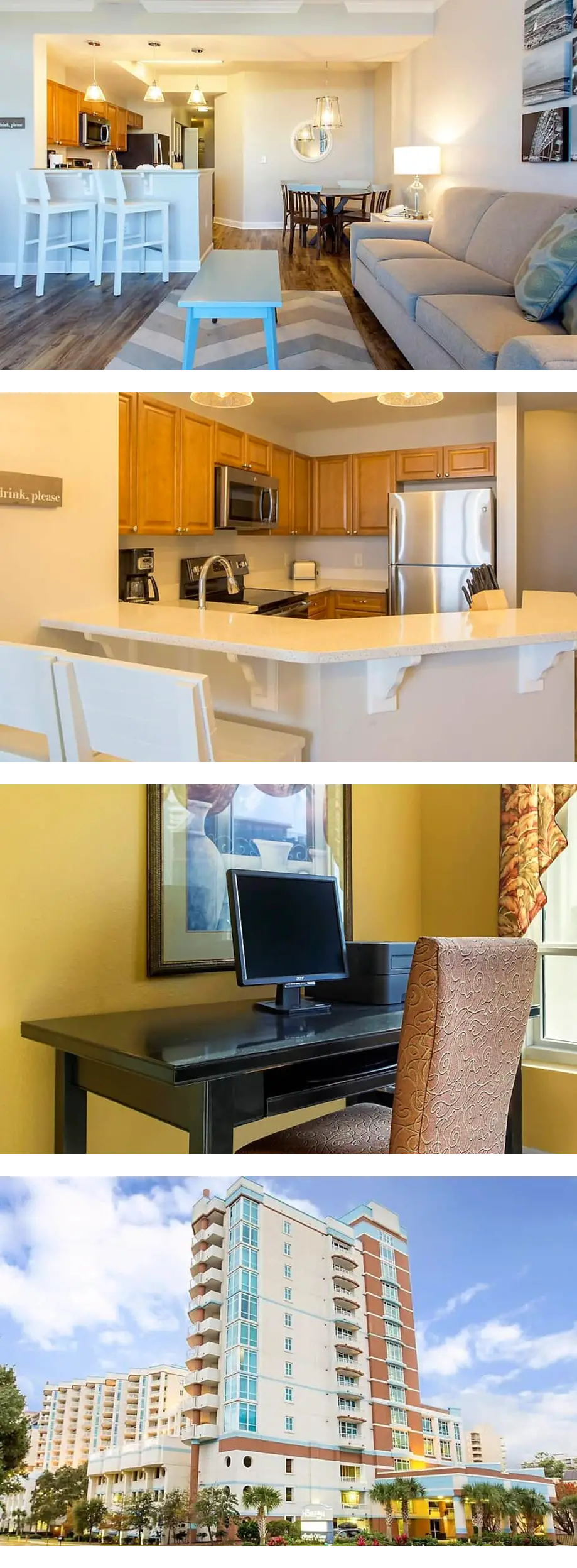 Spacious 2BR Beach Retreat with Ocean Vi...