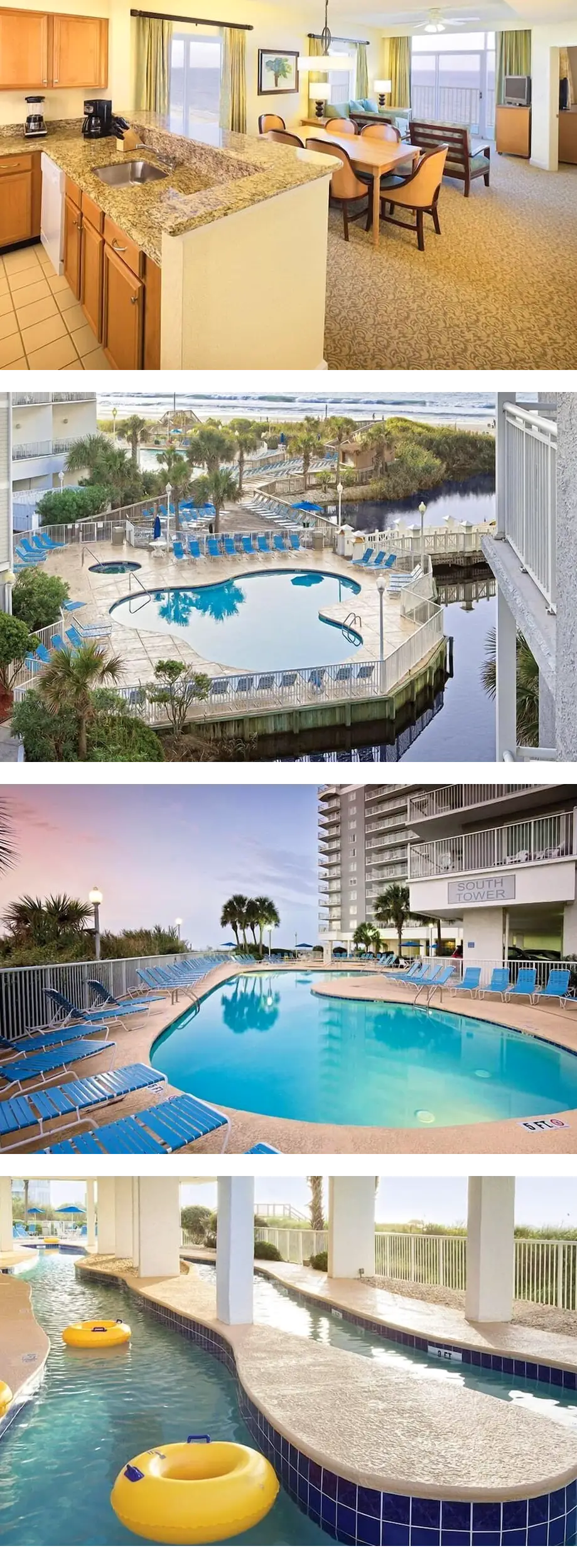 Super Fun Beach Getaway! 1 BR Condo Slee...