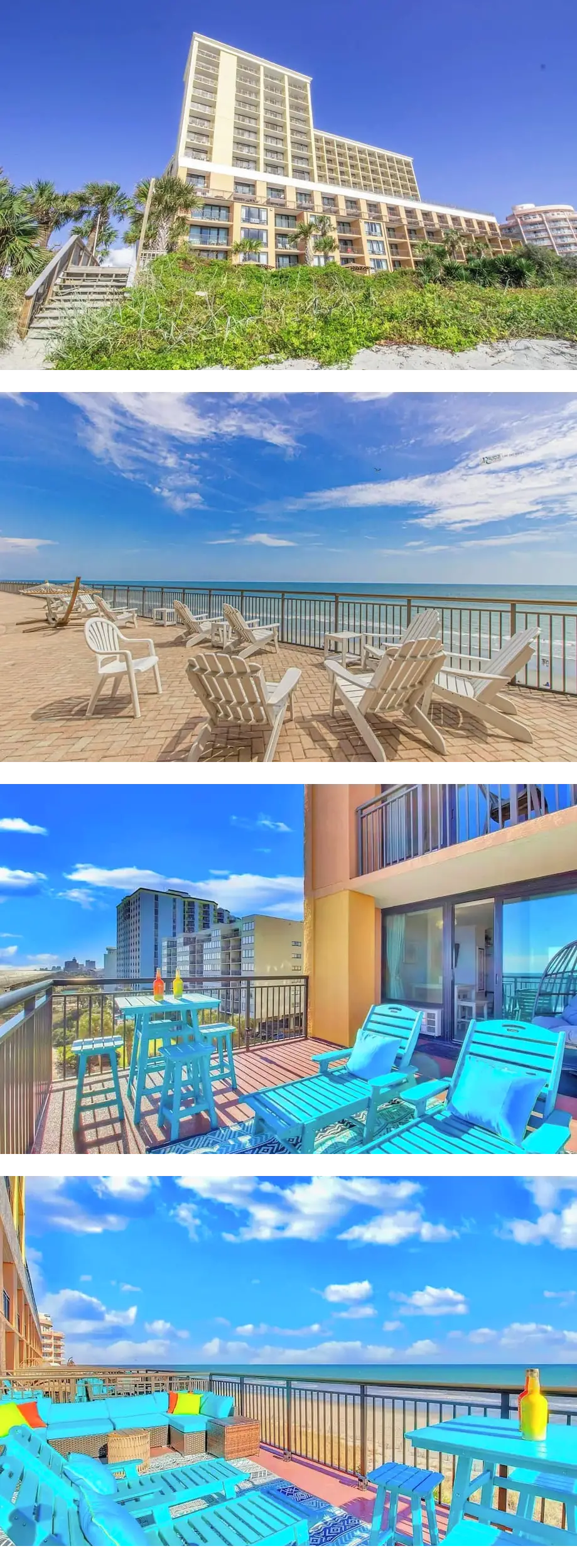 Oceanfront Corner Condo w/ Huge Balcony